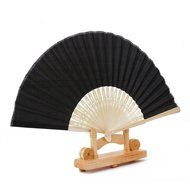 Chinese Folding Fan Retro Hand Fan Wedding Favors (White) N15