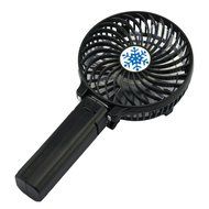 Handheld Personal Small Portable Battery Powered Operated Desk Cooling Fans for Home and Travel (Black) N5