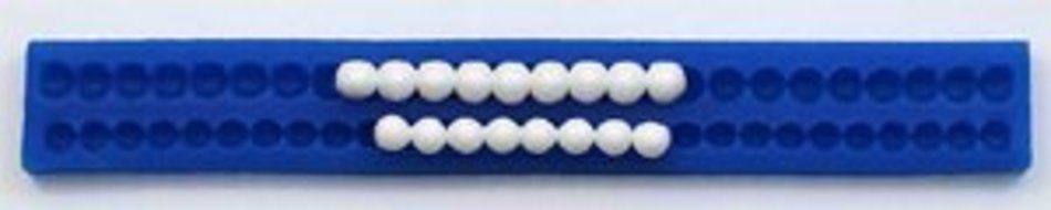First Impressions Molds Silicone Mould - Pearls - 12 &amp; 14 mm