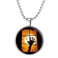 Gothic Hand Glow in the Dark Xmas Necklace Pendant Fashion Jewelry Party New