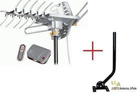 LAVA HD 2605 UHF/VHF HDTV Antenna + Remote Control by Lava
