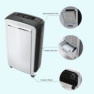OULUN Energy Star Compressor Dehumidifier with Water Tank 20 pint 15-25 Square Meters for Home Kitchen White N6