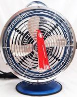 WBM HBM-7015A16 Himalayan Breeze Decor Fan - Blue N3