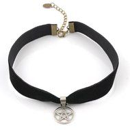 New Vintage Gothic Style Womens Pentagram Pendant Chocker Necklace Charm Jewelry N5