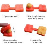 Square Flower / Silicone Butterfly Cake Fondant Decorating Baking Mold Mould DIY Sugar Craft * FREE SHIPPING *