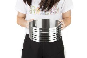 Ankoow 6-8 inch Stainless Steel DIY Adjustable Retractable Circular Ring Cake Layered Slicer Baking Tool Kit Set...
