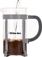 Kitchen Hero French Press Coffee Maker - Best for Hot or Cold Brew, Tea or Espresso. With Stainless Steel Plunger...