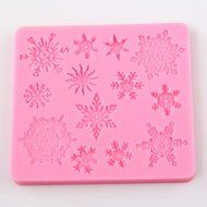 GOOTRADES 3D Snowflake Silicone Mould Fondant Silicone Sugar Mini Mold Craft Molds DIY Cake Decorating