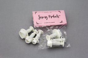 Sorcery Products Fondant Tool Set 3 Heart Plungers