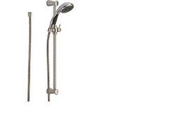 Delta 57014-SS Brilliance Stainless Hand Shower Package with Touch Clean Technology by DELTA FAUCET