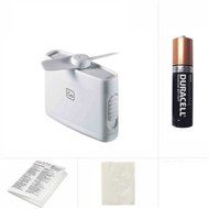 Micro Pocket Fan Personal Compact Portable Fan with Duracell AAA Backup Battery Set N8