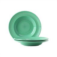 Tuxton Home Concentrix Bowl (Set of 4), 13 oz, Cayenne Red; Restaurant Grade Nonporous Virtrified China; Thermal... N2