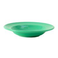 Tuxton Home Concentrix Bowl (Set of 4), 13 oz, Cayenne Red; Restaurant Grade Nonporous Virtrified China; Thermal... N5