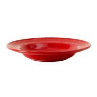 Tuxton Home Concentrix Bowl (Set of 4), 13 oz, Cayenne Red; Restaurant Grade Nonporous Virtrified China; Thermal... N9