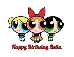 Powerpuff Girls Edible Image Photo Cake Topper Sheet Personalized Custom Customized Birthday Party - 1/4 Sheet...
