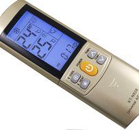 Universal ac remote control for 50+ Brands LG AC Remote - 2000+ Models Option - HOBBYMATE (Gold Color) N3