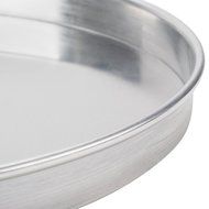 American Metalcraft A4011 11" x 1" Standard Weight Aluminum Straight Sided Pizza Pan