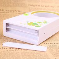 Fashion Beautiful USB Mini No Leaf Fan Bladeless Refrigeration Desktop Portable Air Conditioner 2 Colors (Green) N8