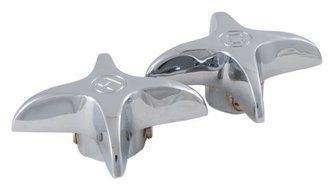 LDR 500 6011 Canopy Cross Kitchen and Bath Replacement Handle, Chrome by LDR Industries
