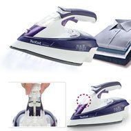 220~240v/ Tefal Fv9990 250ml Purple Free Move Cordless Steam Iron Homeware 387 N3