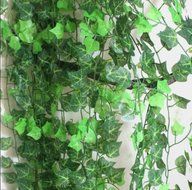 ue06 Fake Foliage Artificial Ivy Leaf Plants Vine Flowers Home Decor 7.62ft N6