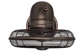 Hunter 90406 12&rdquo; RETRO Fan with Oil Rubbed Bronze Finish N3