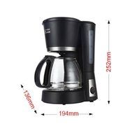 Royal- MD-210 American Style Fully Automatic Drip Coffee Machine Anti-dry Thermal Insulation Coffee Pot 0.6L N2