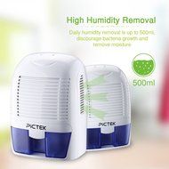 Pictek Portable Dehumidifier with 500ml/day Dehumidification 1.5L Water Tank for Home, Office, Bathroom, Closet... N4