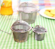Meleg Otthon Stainless Steel Fine Mesh Tea Filters Tea Scoop For Loose Tea Seasoning Ball Set Loose Tea Infuser...