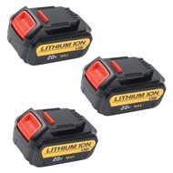CREJOY 20V 4000mAH XR Li-Ion Battery for Dewalt DCB204-2, DCB205-2, DCB200-2, DCB204, DCB205, DCB200