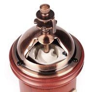 3E Home Manual Canister Ceramic Burr Coffee Mill Grinder, Stainless Steel Top and Ceramic Body N3