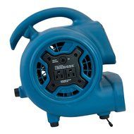 XPOWER Freshen Aire P-260AT 1/5 HP Mini Scented Air Mover Fan Dryer with Power Outlets &amp; Timer N3