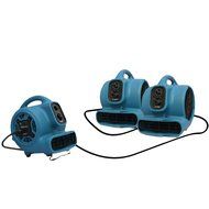 XPOWER Freshen Aire P-260AT 1/5 HP Mini Scented Air Mover Fan Dryer with Power Outlets &amp; Timer N4
