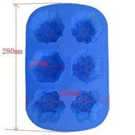 La Tartelette Silicone Cake Mold - Snowflakes N2
