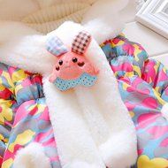 Baby Infant Girls Clothes,Laimeng Fur Winter Warm Hooded Coat Cloak Jacket Thick Warm Clothes (S, Green) N3