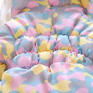 Baby Infant Girls Clothes,Laimeng Fur Winter Warm Hooded Coat Cloak Jacket Thick Warm Clothes (S, Green) N4
