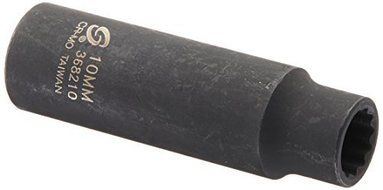 Sunex 368210 3/8-Inch Drive 10-mm 12-Point Deep Impact Socket by Sunex