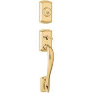 Kwikset 802AVH LIP L03 802AVH-LIP Signature Series Avalon Dummy Handleset, Lifetime Polished Brass by Kwikset