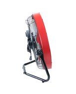 MaxxAir HVFF 20S REDUPS Shroud Floor Fan, 20-Inch, Red