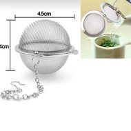 ACE Reusable Stainless Diameter 4.5cm Mesh Sphere Ball Tea Spice Strainer Ball N2