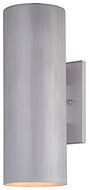 Minka Lavery 72502-A144-PL 2-Light Skyline Wall Bracket, Brushed Aluminum Finish by Minka Lavery