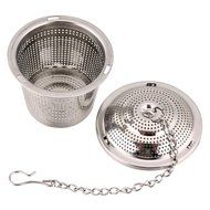 Metrical Poetry Loose Tea Infuser (Set of 2) for Loose Leaf Grain Tea Cups, Mugs, and Teapot - 304 Grade Ultra...
