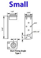Air Conditioner Hanger AC Unit Bracket Ducting Mount HVAC AC Repair Installation (Large) N2