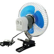 Happykueen 12V 8 inch Car Oscillating Fan Automobile Car Fan Vehicle Cooling Fan With Clip and Cigarette Lighter... N5