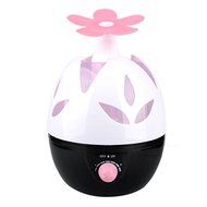 OFTEN&reg; Ultrasonic Sunflower Mute Air Room Humidifier Purifier (Pink) N4
