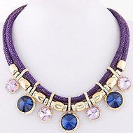 1 Piece Charm Beauty Women's Ladies Chain Pendant Bib Statement Necklace Jewelry N4