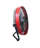 MaxxAir HVFF 20S REDUPS Shroud Floor Fan, 20-Inch, Red N3