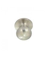 Satin Nickel Passage Door Knob - Mushroom by Better Home Products