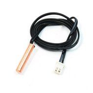 Uxcell Temperature Temp Sensor Probe 15K 2 Pin 40 cm Length for Air Conditioner