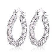 cute Fashion Silver plated charms Pretty women retro pretty wedding NEW Earring N2